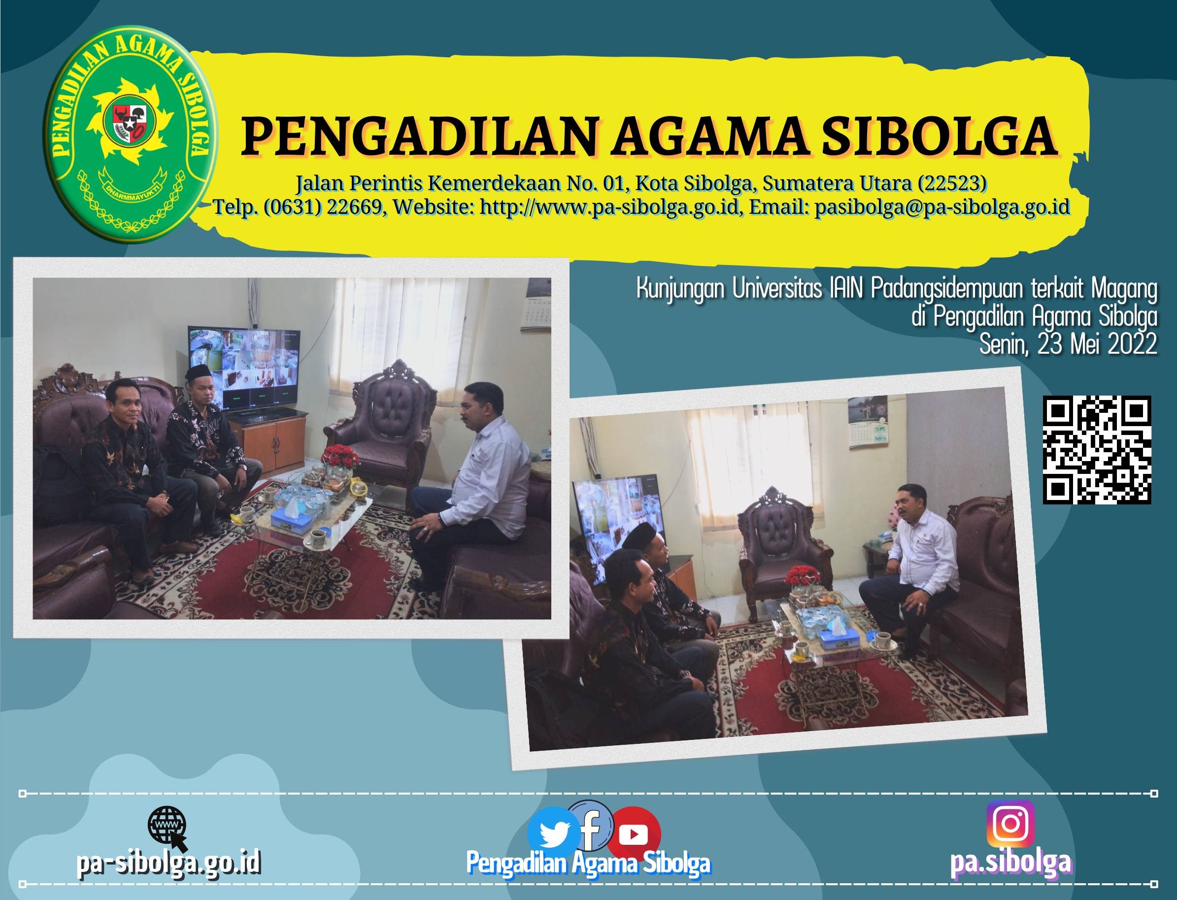 Kunjungan IAIN Pdsdmp Mei 2022