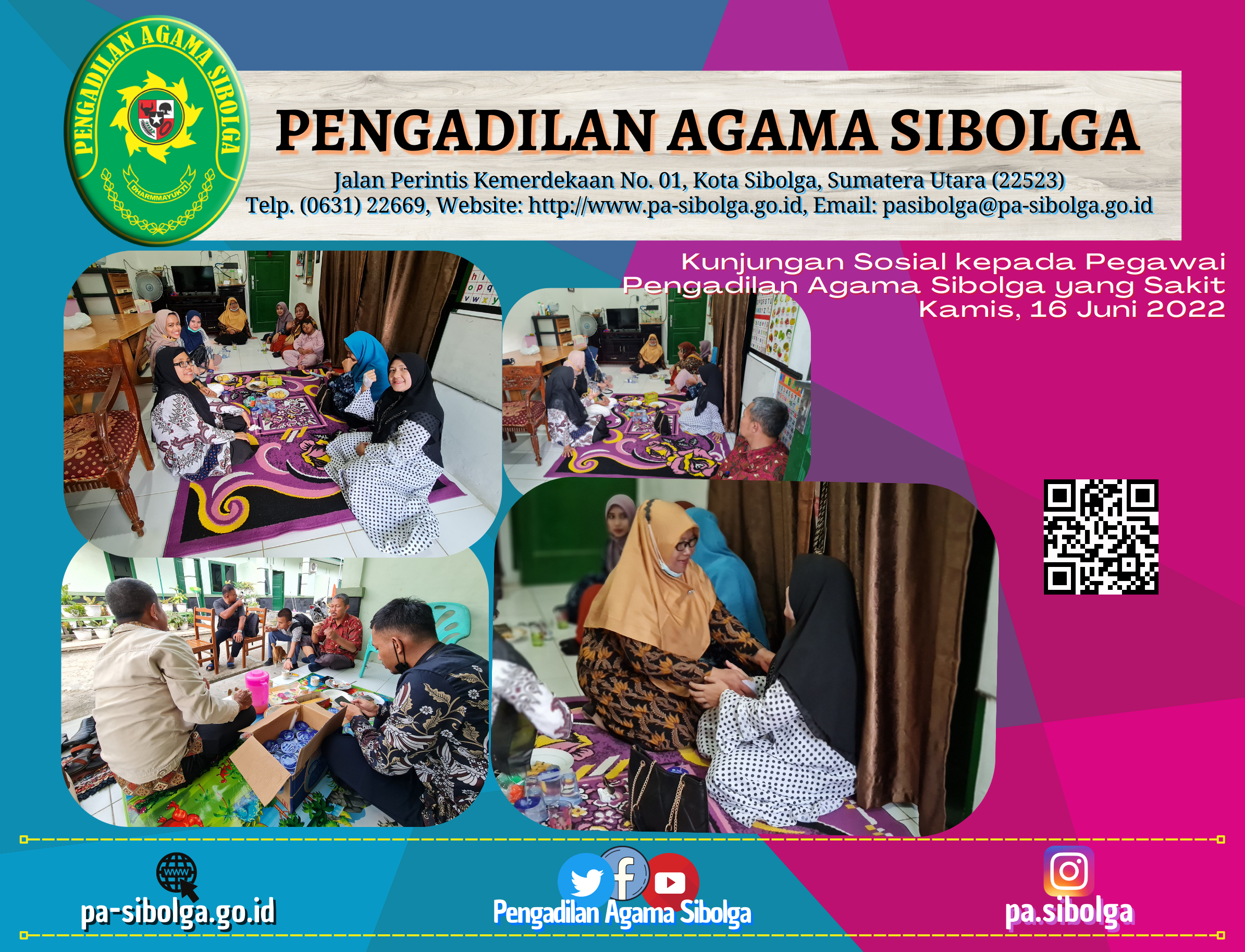 Kunjungan Sosial Juni 2022