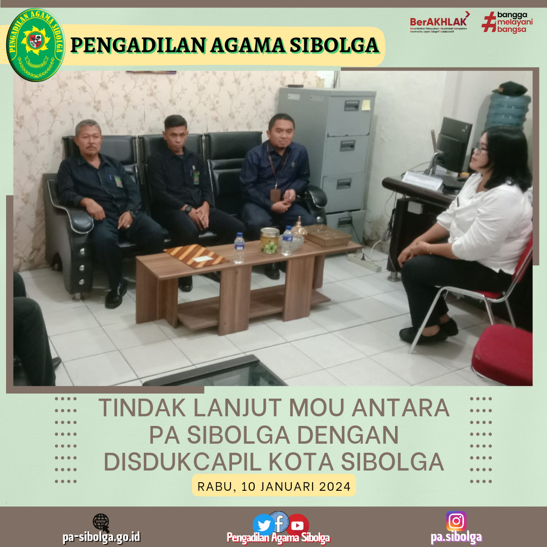 Kunjungan tindak lanjut ke disdukcapil 2024 2