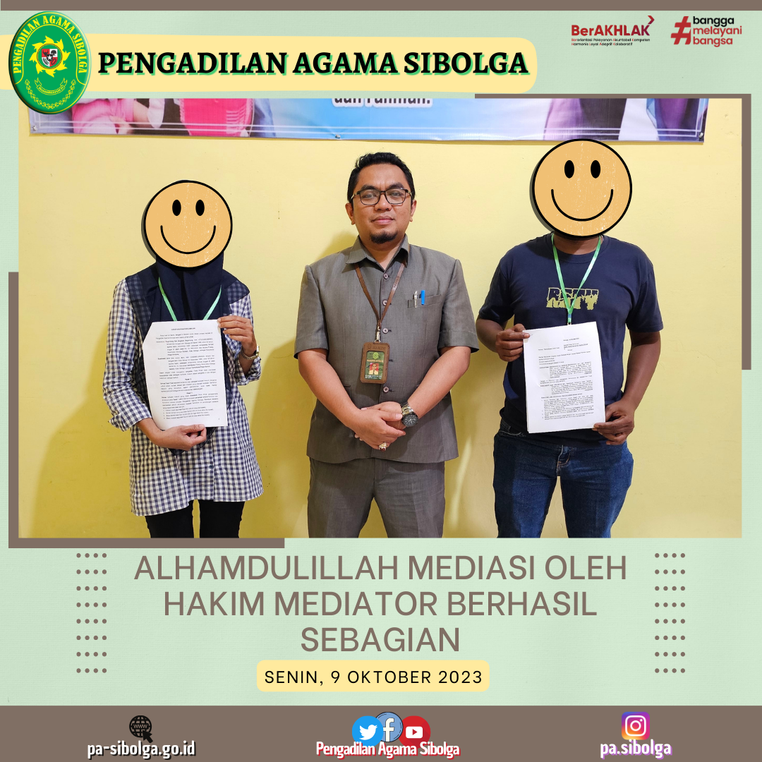 Mediasi Berhasil Oktober 2023