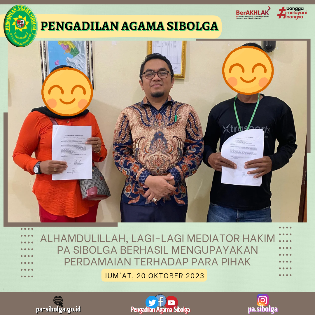 Mediasi berhasil 20 oktober 2023 2