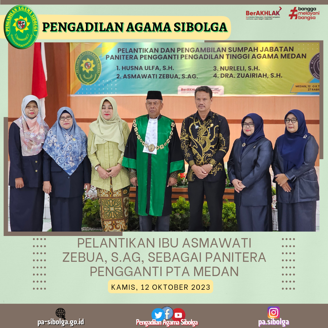 Pelantikan Asmawati PP PTA 2