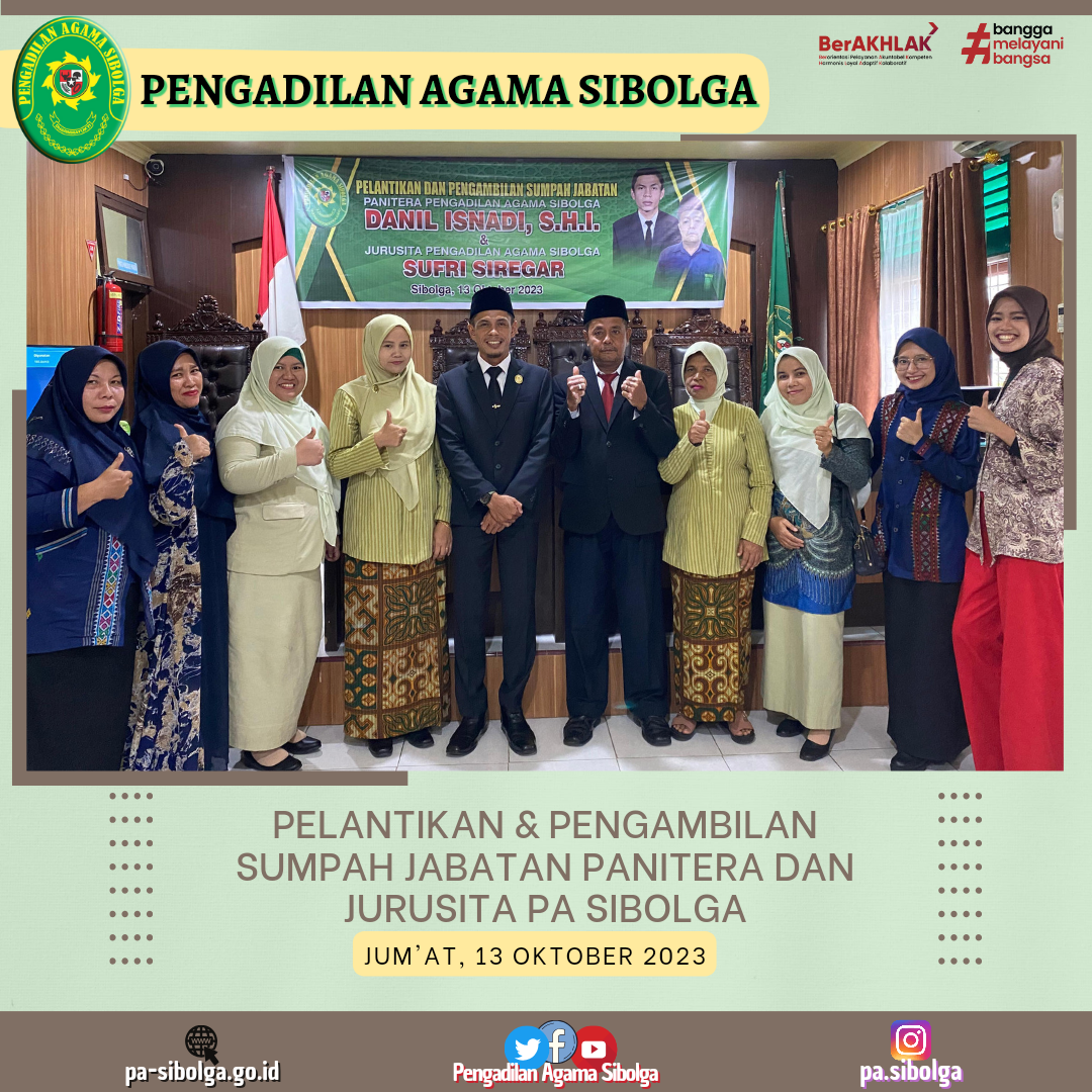 Pelantikan Panitera Jurusita 2023 2