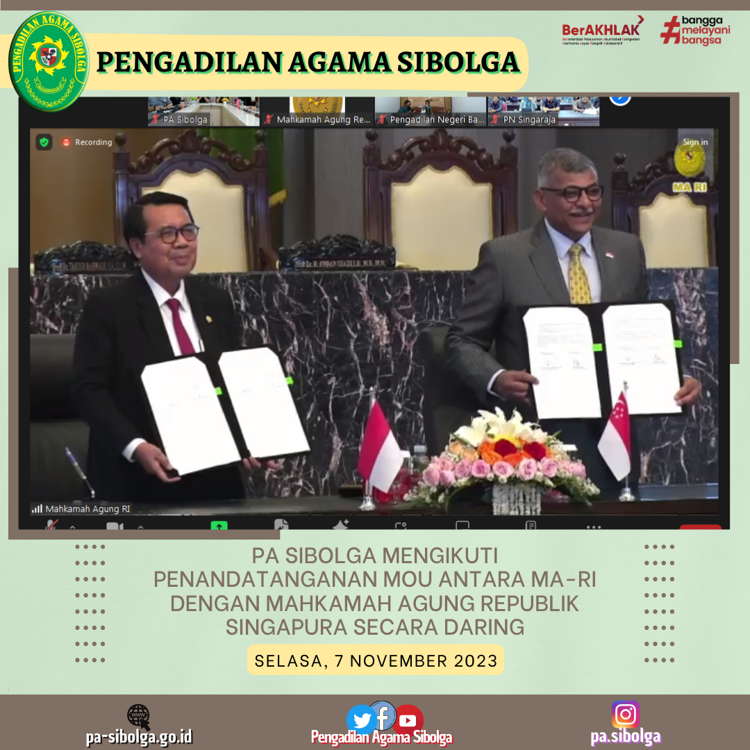 Penandatanganan MoU MA RI dengan MA RS 2023 1
