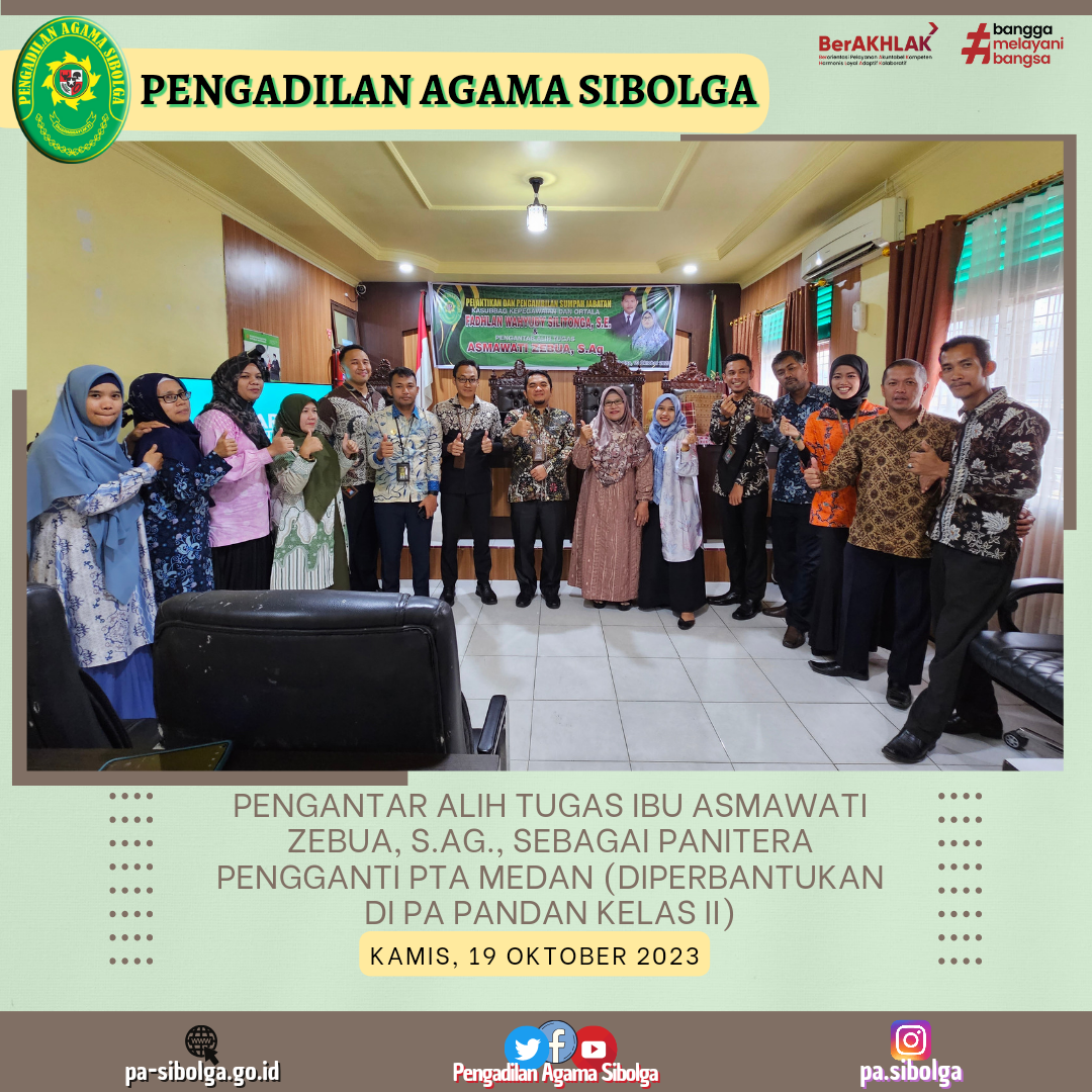 Pengantar alih tugas asmawati 2023 2