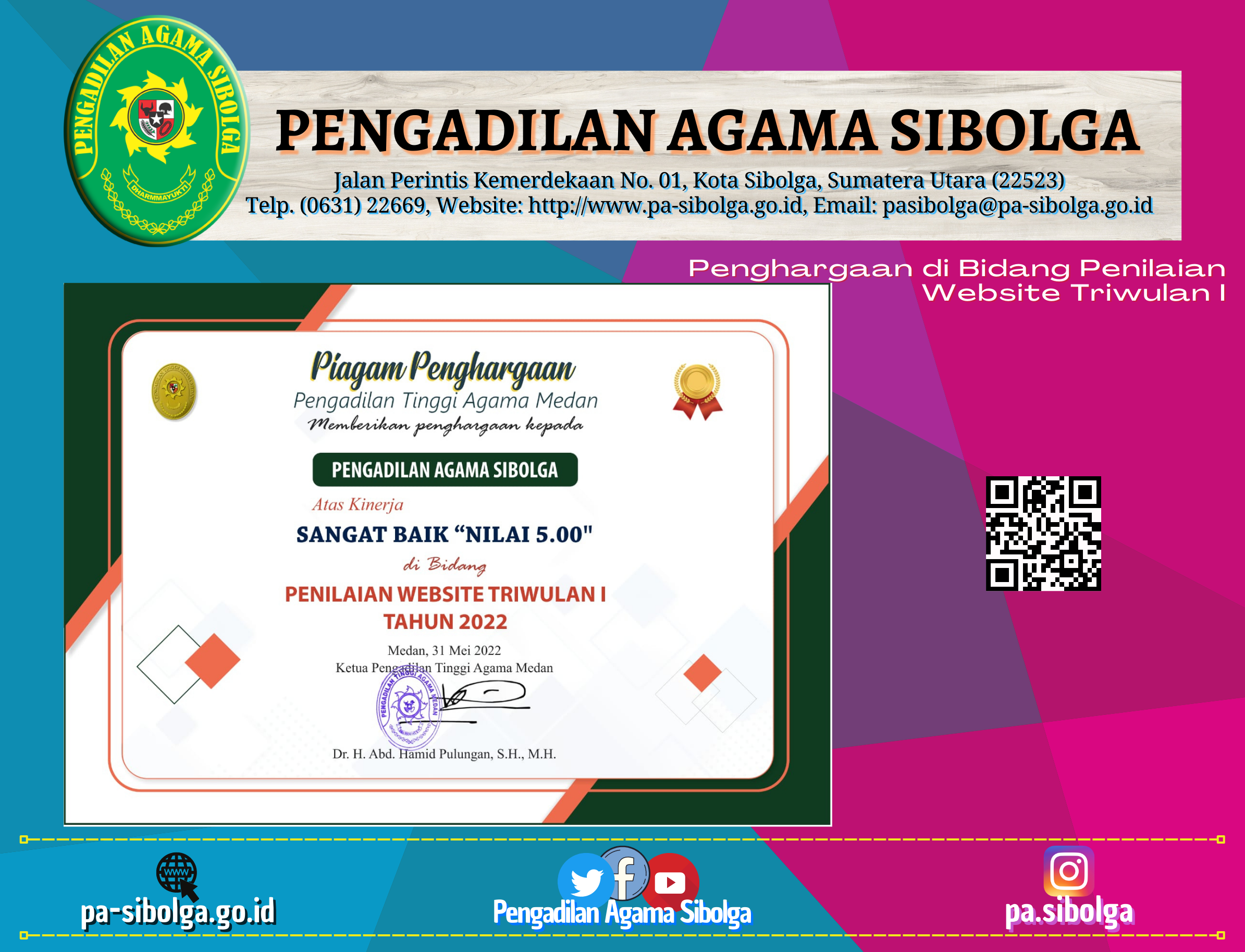 Penghargaan Triwulan I 4