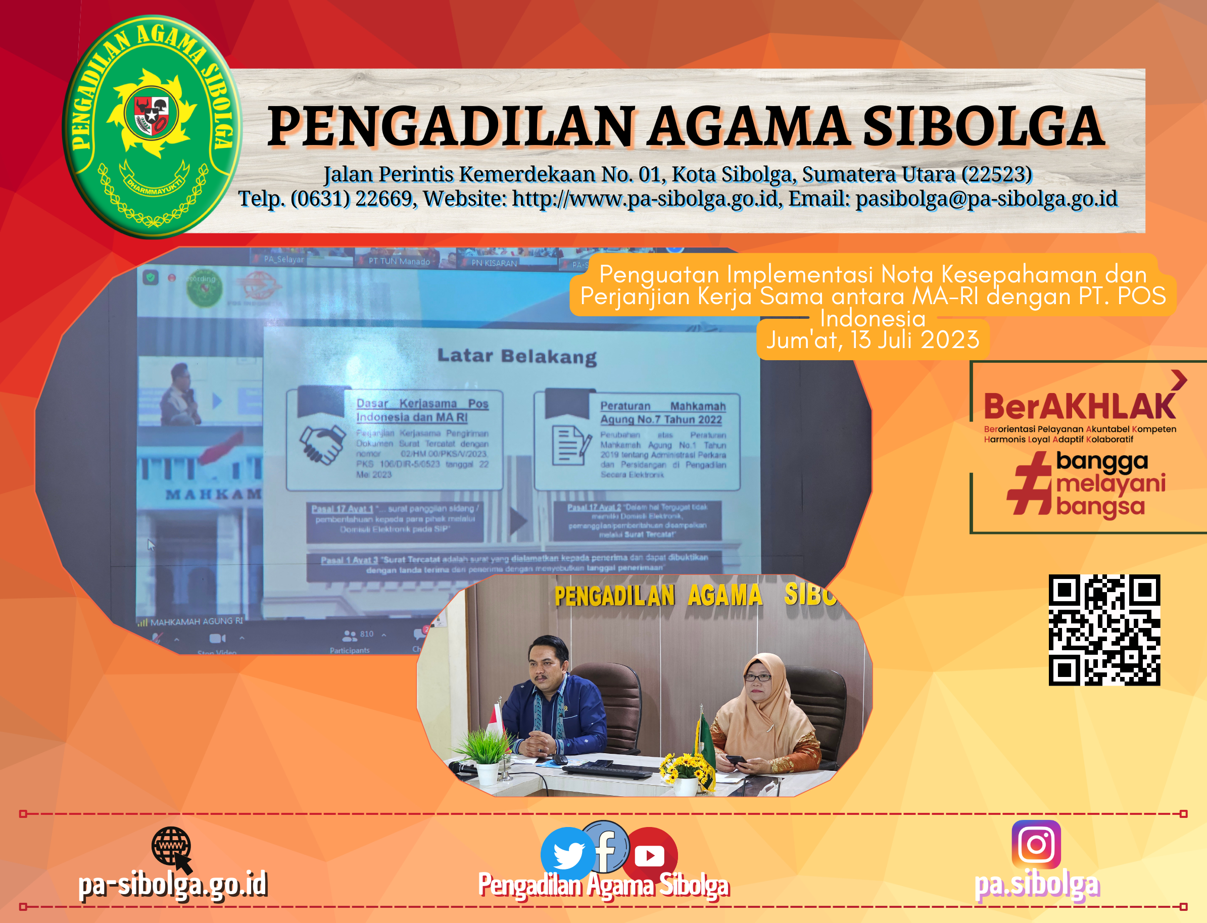 Penguatan Implementasi MoU MA dan POS