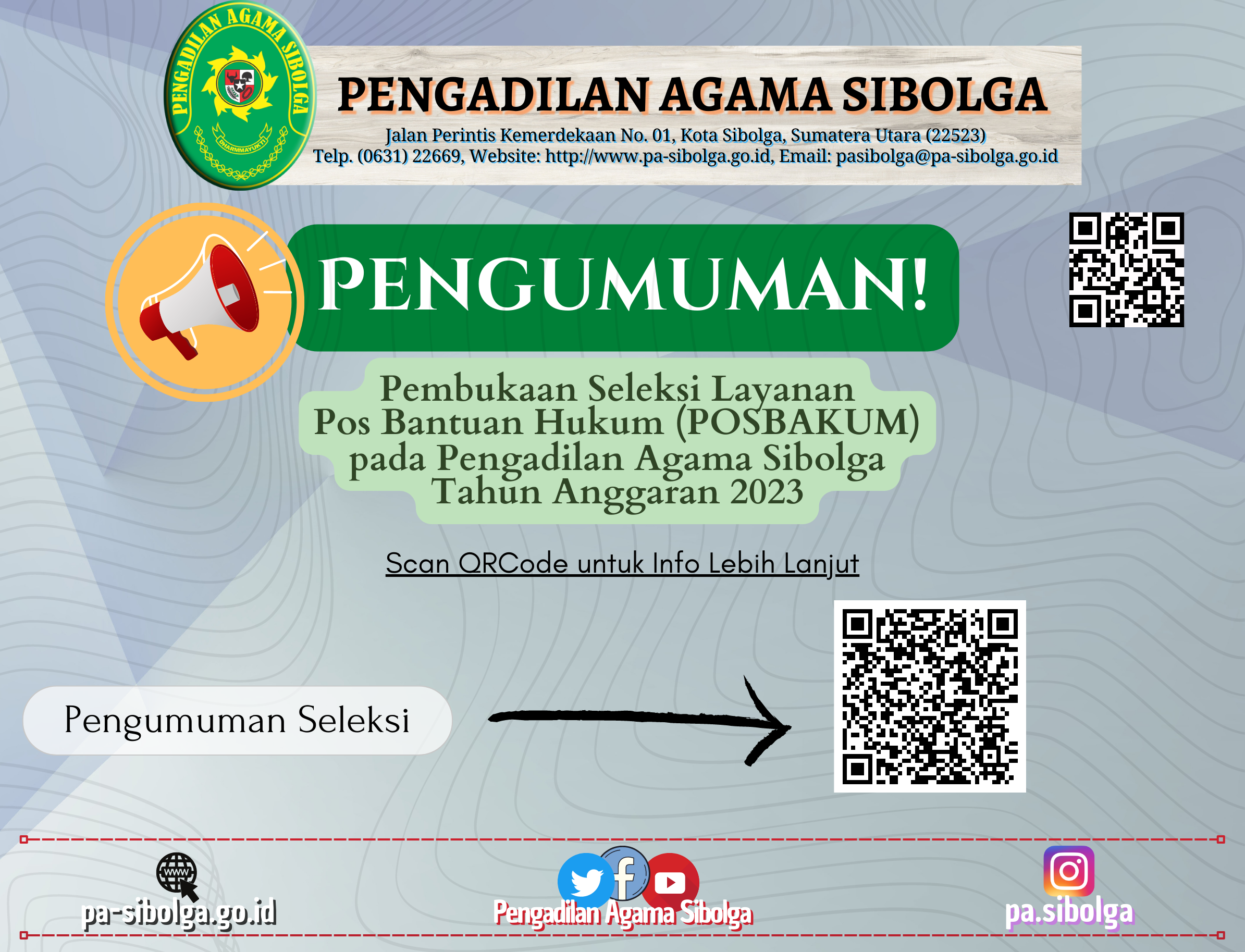 Pengumuman POSBAKUM fix