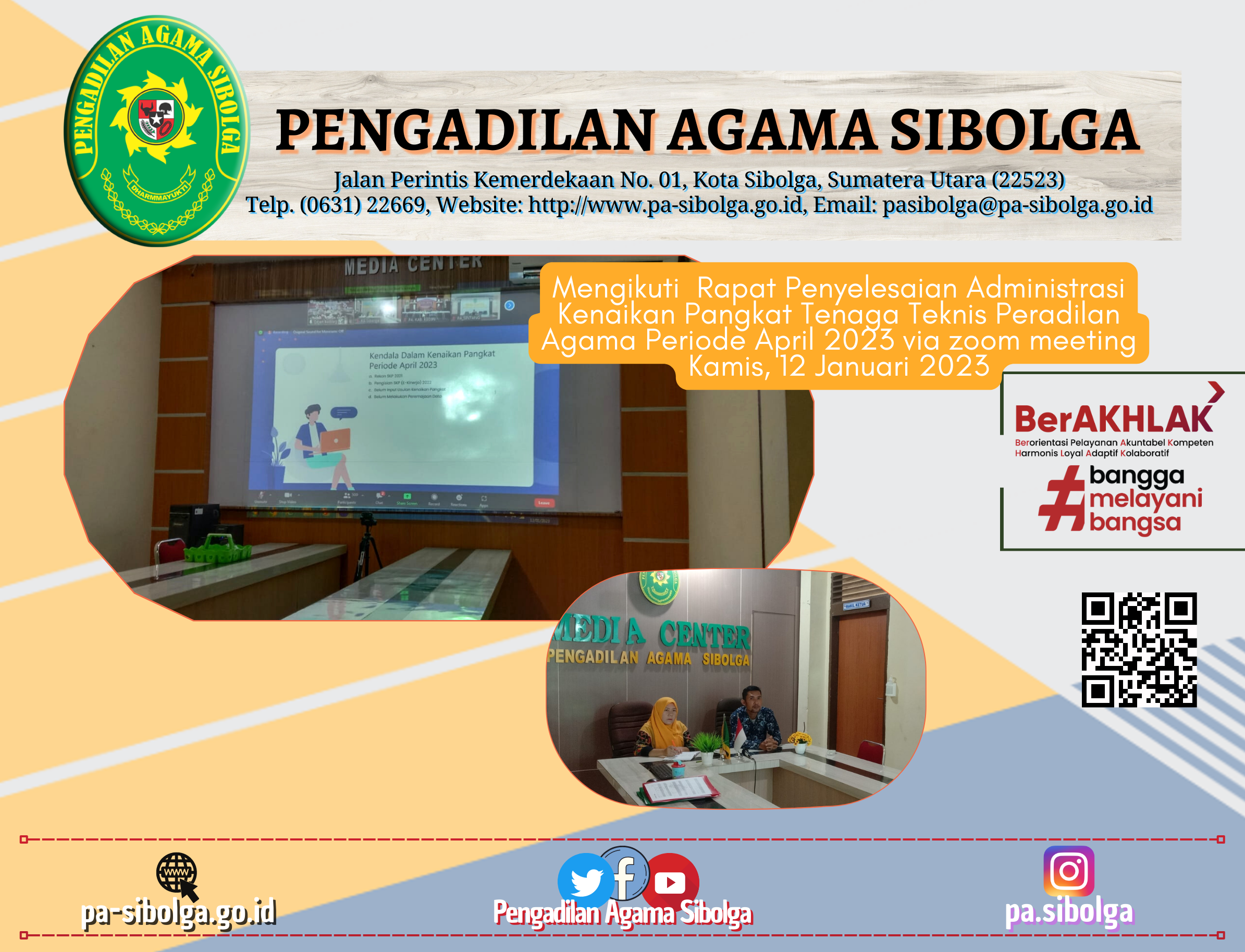 Rapat Akselerasi Penyelesaian Administrasi KP Tenaga Teknis Peradilan Agama periode 2023