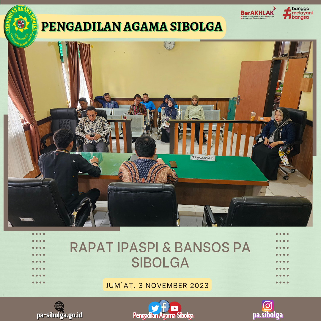 Rapat ipaspi dan bansos 2023 2