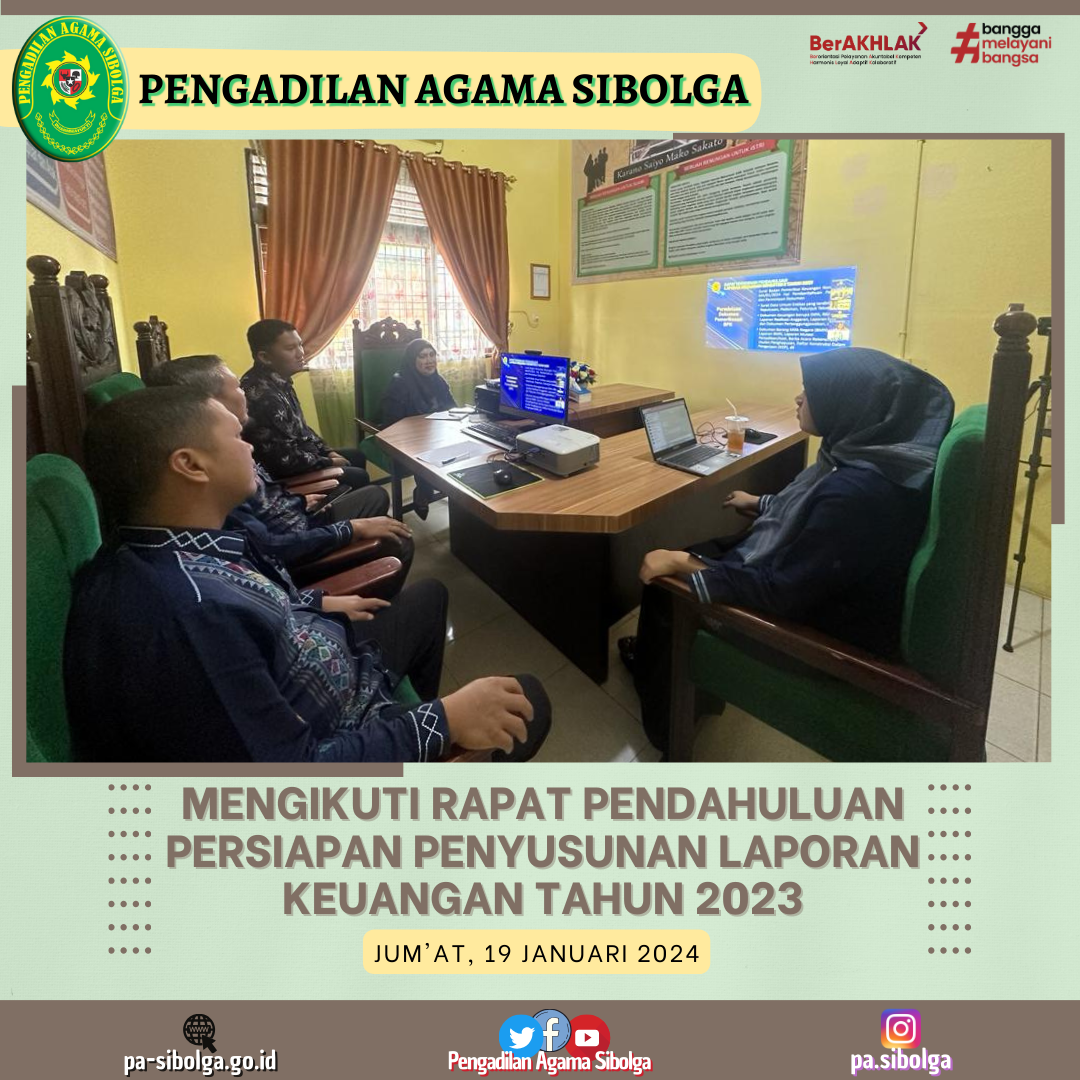 Rapat pendahuluan penyusunan laporan 2023 1