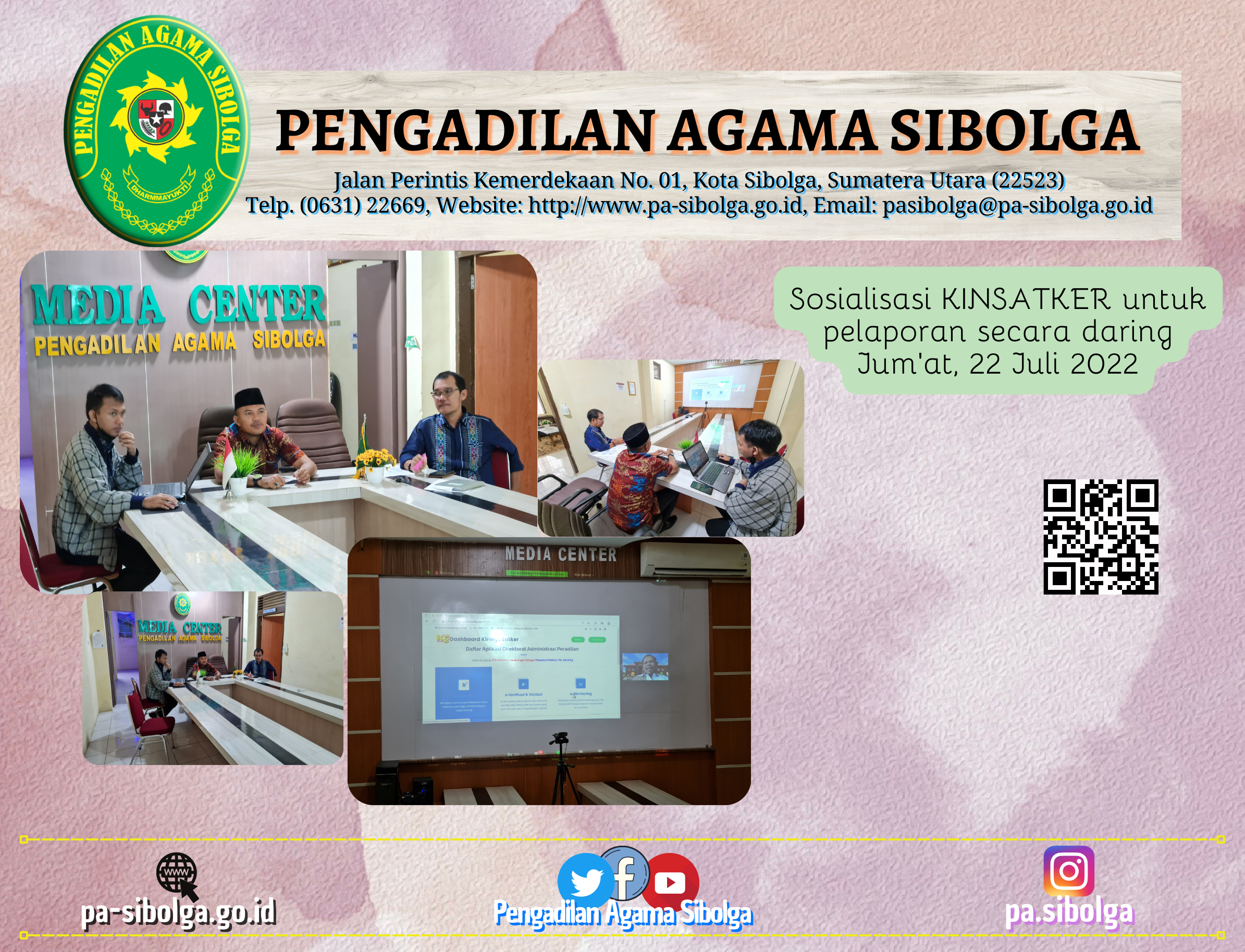 Sosialisasi KINSATKER untuk pelaporan