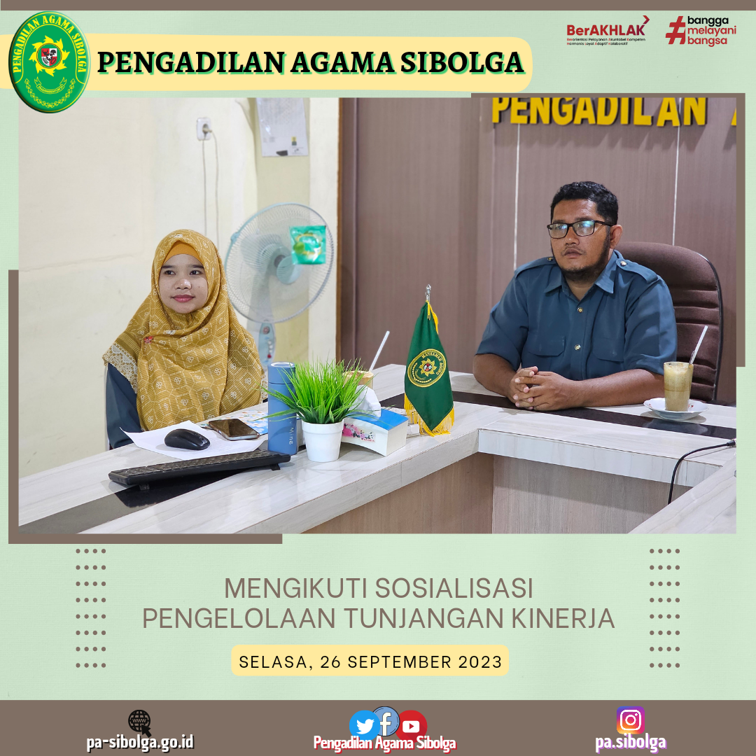 Sosialisasi Pengelolaan Tukin 2023
