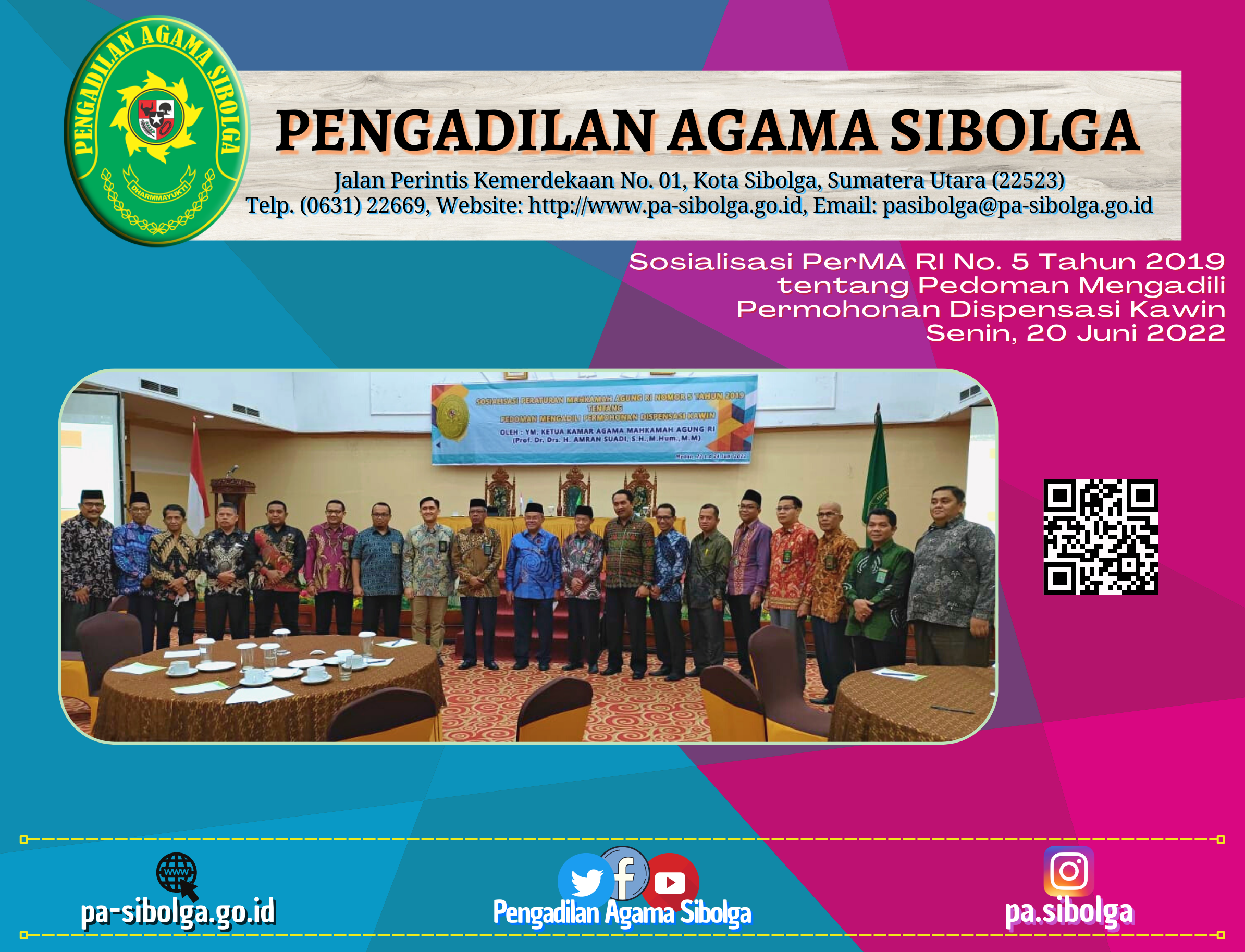 Sosialisasi Perma nomor 5 tahun 2019 tentang dispensasi kawin 2022 1