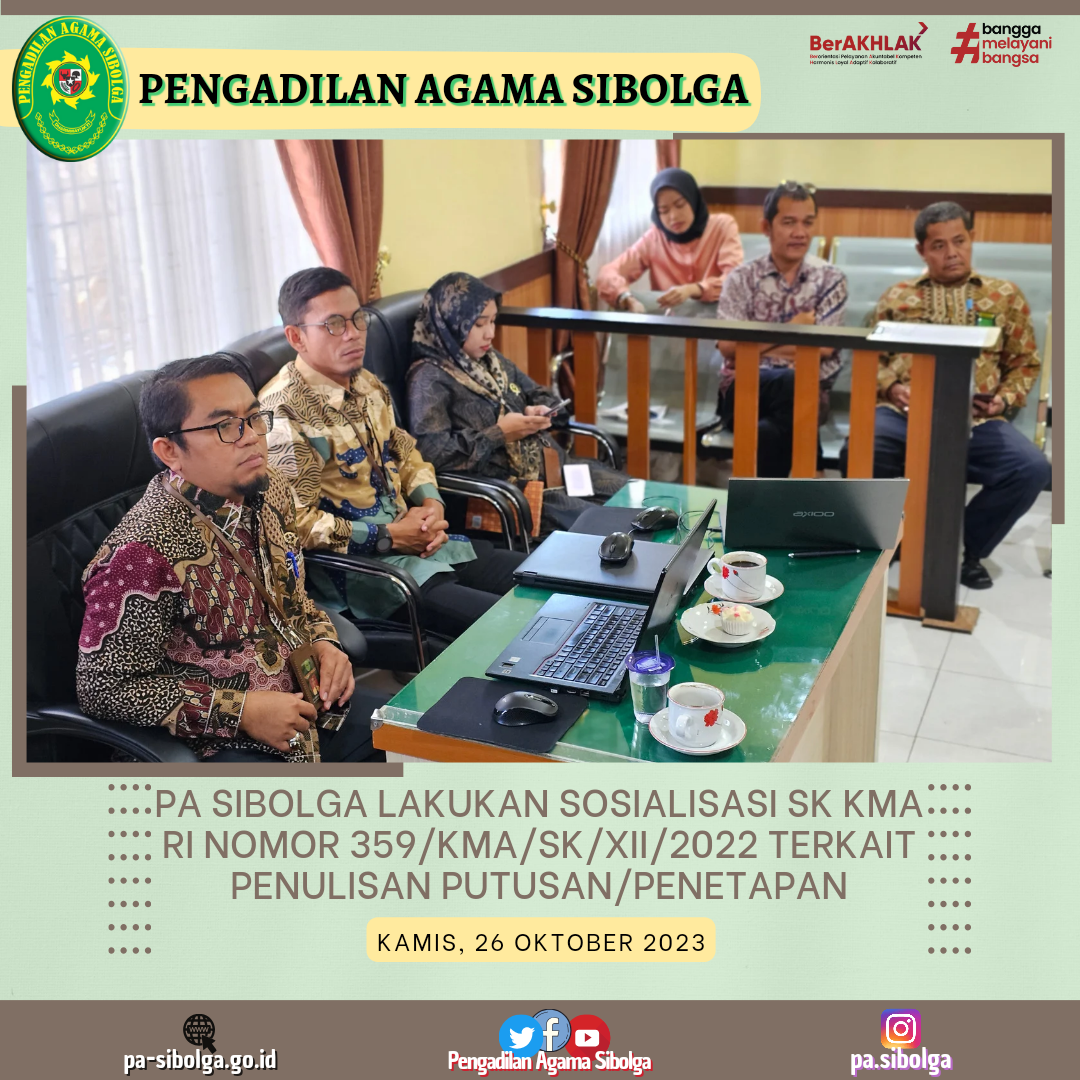 Sosialisasi SK KMA oktober 2023 1