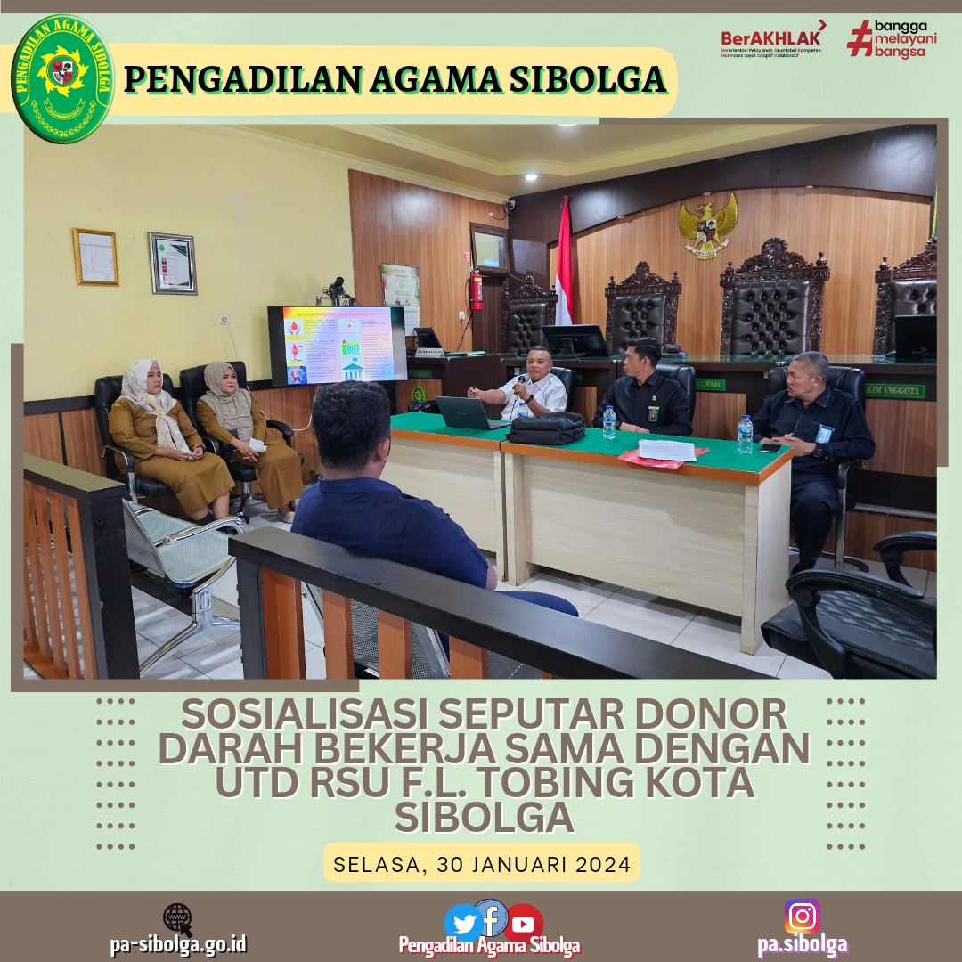 Sosialisasi donor darah 2024 2