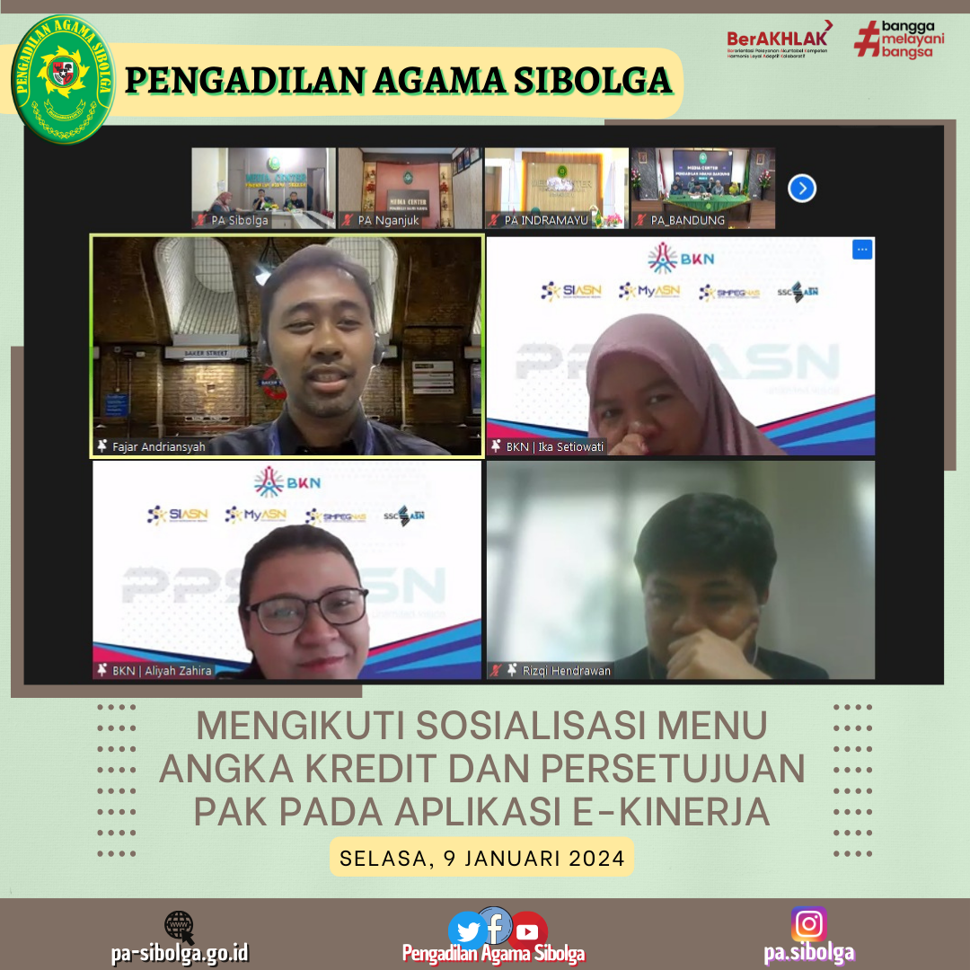 Sosialisasi menu angka kredit 2024 2