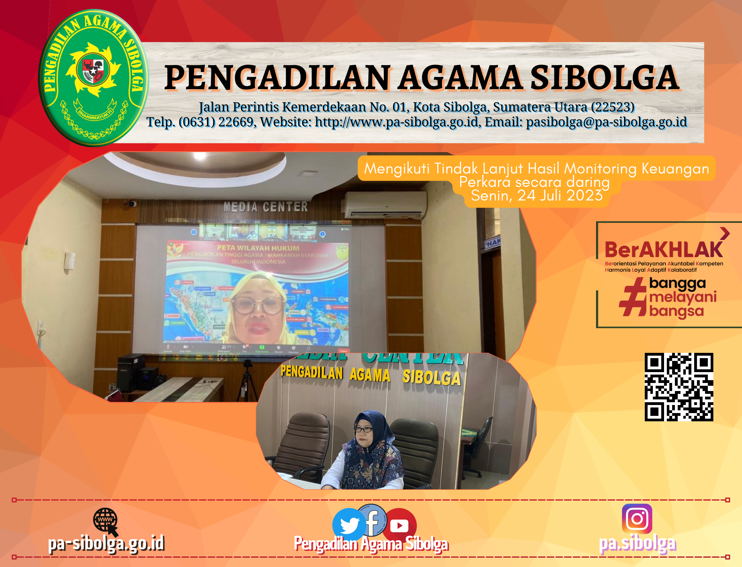 Tindak Lanjut Monitoring Keuangan Perkara 2023