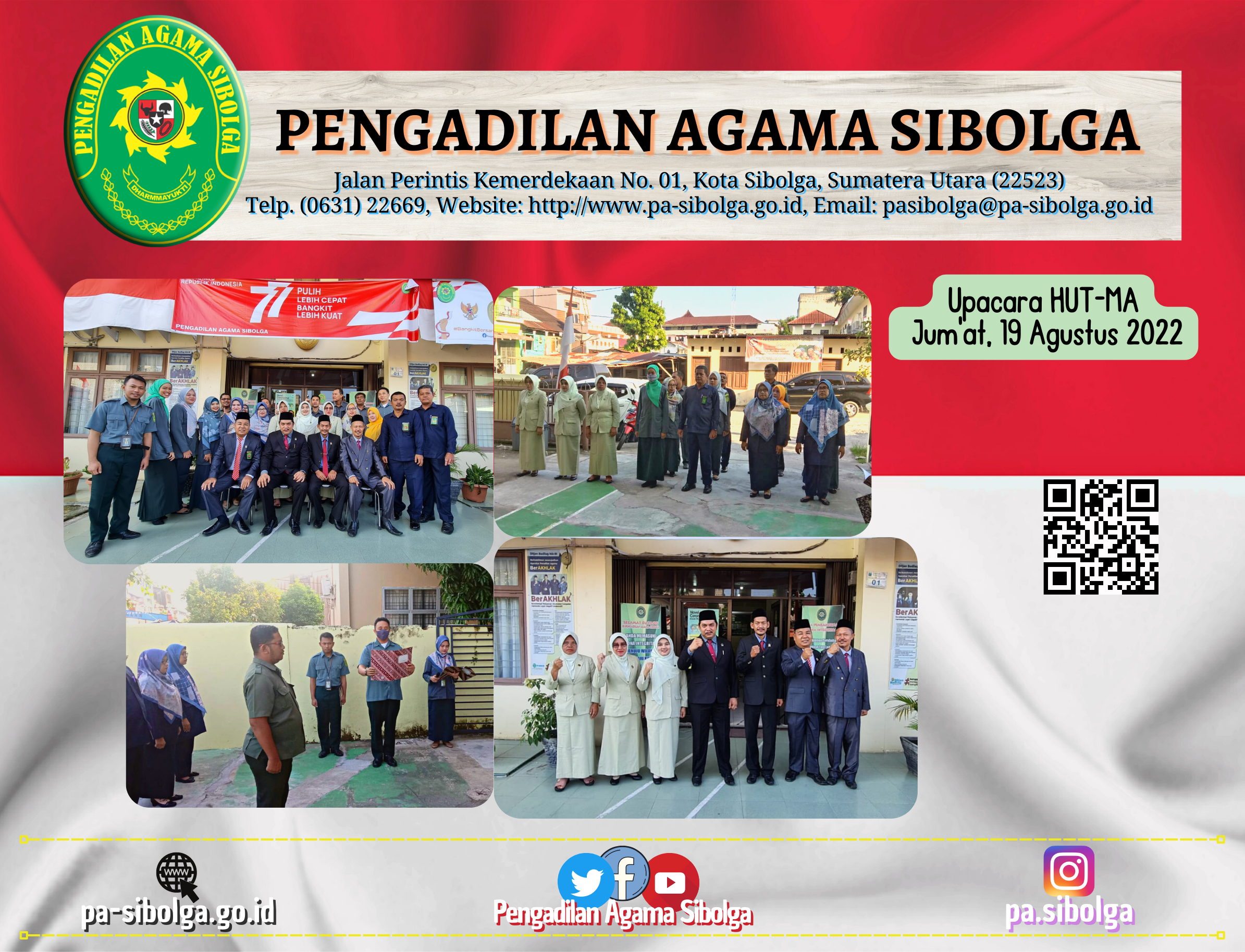 Upacara HUT MA 2022