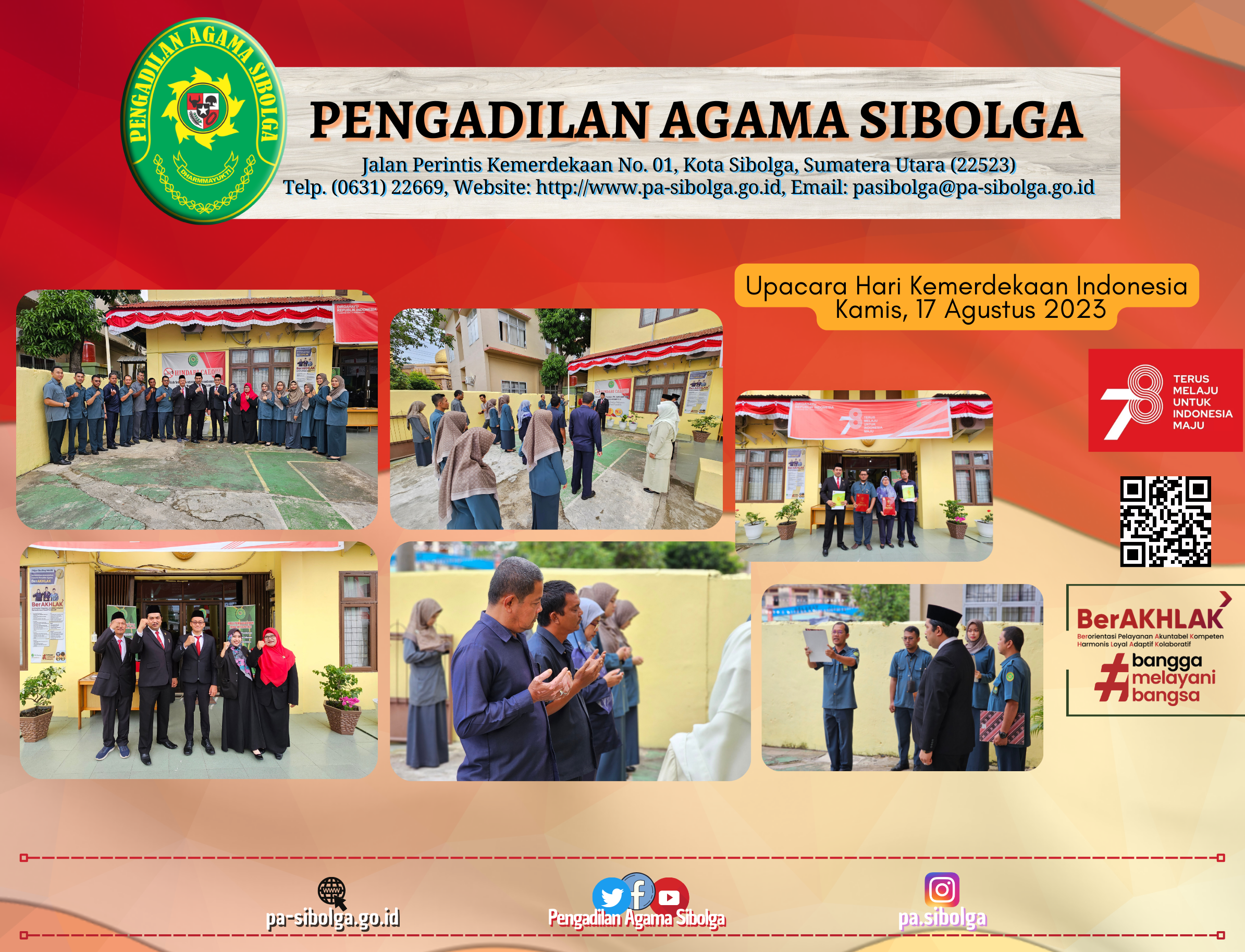 Upacara HUT RI 78 2023