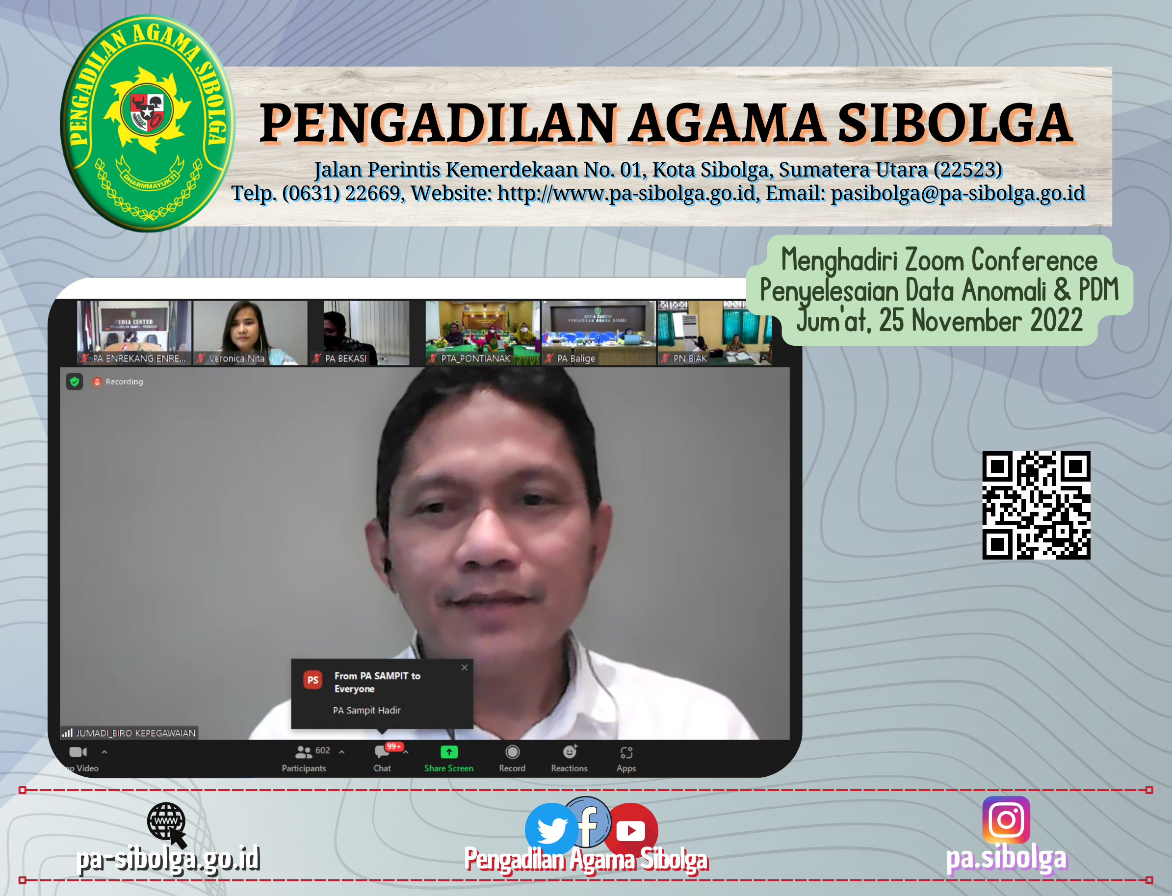 Zoom Anomali Data dan PDM