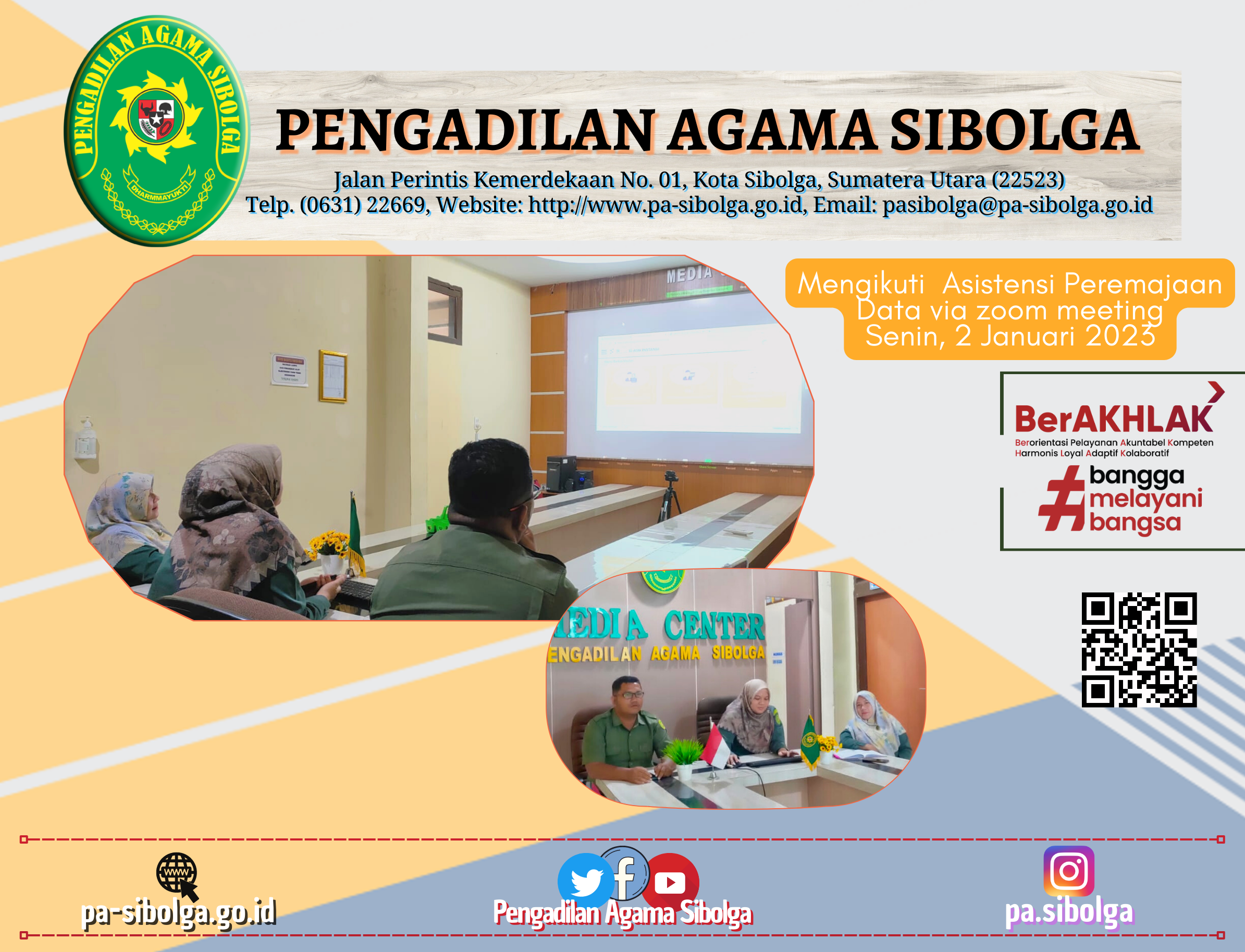 Zoom Asistensi Peremajaan Data