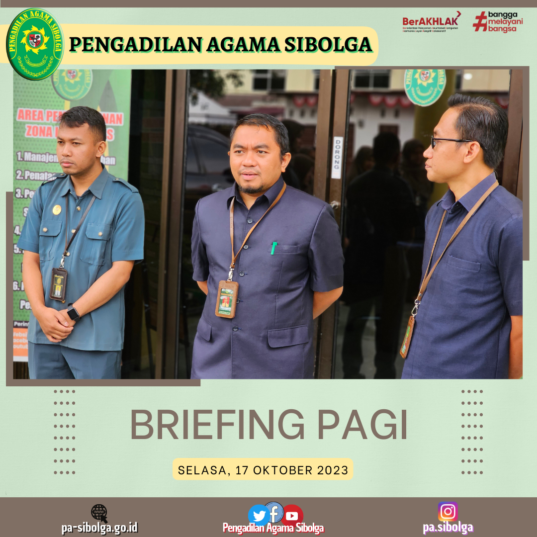 Briefing pagi 17 oktober 2023 1