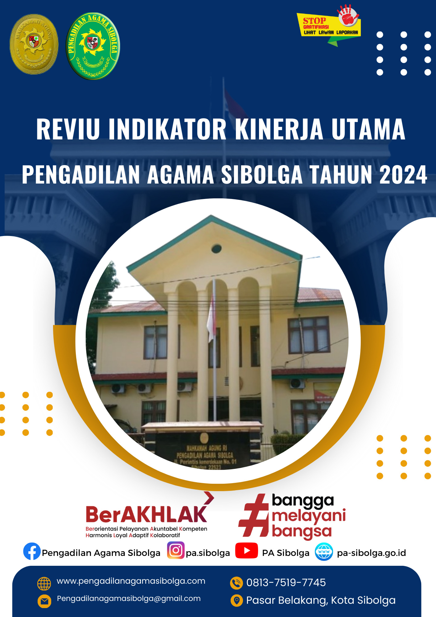 Blue Modern Business Proposal Cover A4 Document